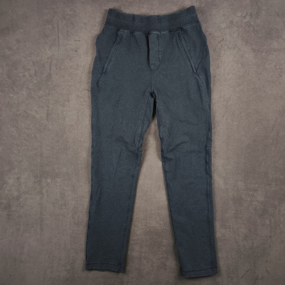 Lululemon Cross Cut‎ Pant Mens Medium Heathered Blue Sweatpants Joggers M5471S